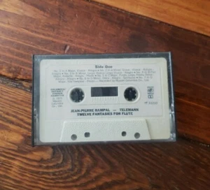 Jean-Pierre Rampal Telemann Twelve 12 Fantasies For Flute NO Insert - Bild 1 von 4