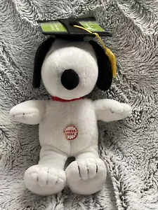 Neu 10 Zoll Snoopy Absolvent Plüsch Hut ab Geschenkkarte Geld Halter Punze Peanuts - Bild 1 von 8