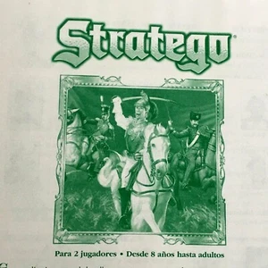 Stratego Game Instructions Spanish Paper Espanol Instrucciones del juego de Mesa - Picture 1 of 4