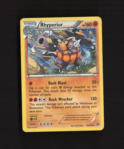Rhyperior 62/146 XY Base Cosmos Holo Rare Pokemon Card DMG - Imagen 1 de 2