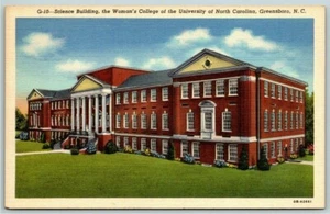 Postcard~Women's College~ University Of North Carolina~ Greensboro, NC - Picture 1 of 2