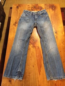 Manchester Herrenjeans Used-Look Klappentasche Größe 27S Schrittlänge 28 Zoll - Bild 1 von 10