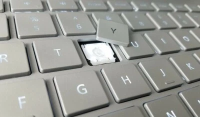 Keycap Replacement Kit - Platinum Surface Laptop 2 or 1 - Key or Keys Ship Free! - Image 1 of 3