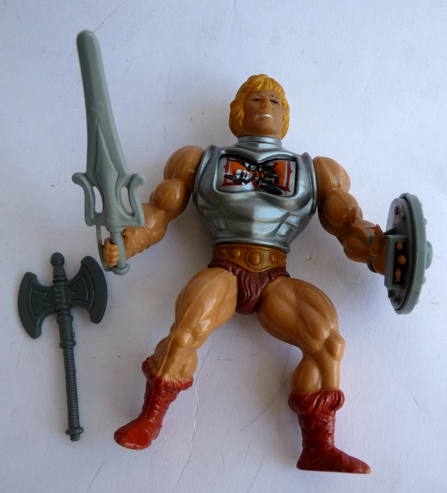 FIGURINE MAITRES DE L'UNIVERS HE-MAN MASTER OF UNIVERSE MUSCLOR BATTLE ARMOR - Photo 1/1