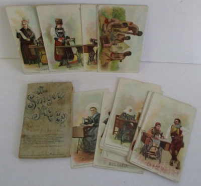 1894 Boxed Set, SINGER COSTUMES OF ALL NATIONS - Image 1 of 2