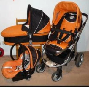 Trio Brevi Ovo Auto Arancione/Nero - Foto 1 di 1