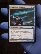 Steel of the Godhead x4 (Shadowmoor) MTG  NM UNPLAYED(x2)-F/LP(x2)