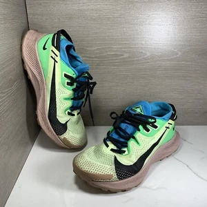Nike Pegasus Trail 2 Men's Size 8.5 US CK4305-700 Green Lace Up Athletic Shoes - Picture 1 of 12