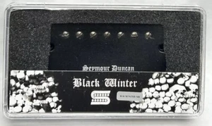 Seymour Duncan Black Winter 7 String Neck Humbucker Pickup-Soapbar - Picture 1 of 2