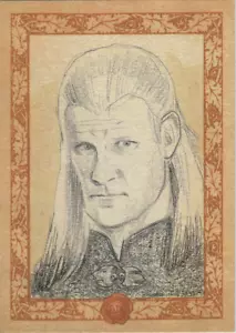 Daemon Targaryen Matt Smith House of the Dragon Game of Thrones Sketch Card 1/1 - Picture 1 of 2
