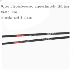 For Rongshida Panasonic Galanz Dryer Drum Belt PH1920 Transmission Conveyor Belt - Picture 1 of 2