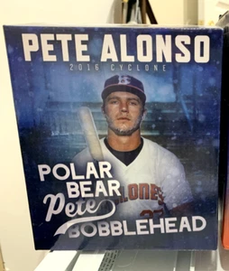 PETE ALONSO 2016 Brooklyn Cyclone EISBÄR WACKELKOPF - Bild 1 von 1