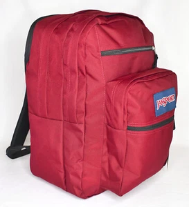 Neuer JanSport großer Studenten Laptop Rucksack -- russischrot (rotbraun) - Bild 1 von 6