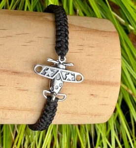 Airplane bracelet-Aeroplane-Plane-Travel-Pilot gift-Handmade bracelet-Plane gift - Picture 1 of 10