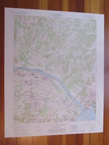 Calvert City Kentucky 1969 Original Vintage USGS Topo Map - Picture 1 of 1