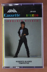 ROBERTO BLADES Tempestad FANIA JM 639  SALSA Latin cassette  NEW - Bild 1 von 2