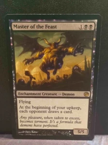 Master of the Feast - Journey into Nyx - Rare - NM/LP (see pics) - MTG - Picture 1 of 3