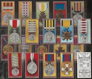 SMITHS-FULL SET- MEDALS 1905 (UNNUMBERED 20 CARDS) ALL SCANNED - Picture 1 of 5