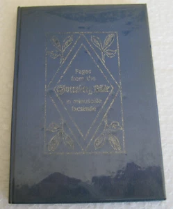 Pages from the Forty-two Line GUTENBERG BIBLE (1969) A.R.T. small Book - 50/900 - Picture 1 of 6