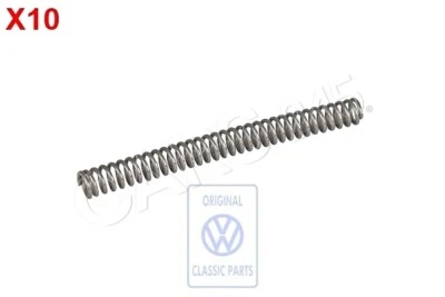 Muelle de presión X10 genuino VW AUDI Caddy Dasher Golf Cabriolet 010321319C Foto 1 de 2