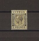 CYPRUS 1924/28 SG 117a MINT Cat £3750