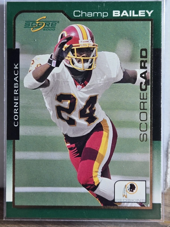 2000 Score - Scorecard #216 Champ Bailey 121/2000 - Image 1 of 2