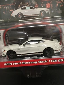 1:64 Greenlight 2021 Ford Mustang Mach1 VIN 001 - Bild 1 von 3