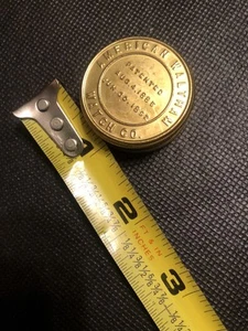 Small Vintage American Waltham Watch Co. Shipping Tin - Picture 1 of 3
