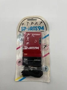 Radio FM Riviera Sports 94 de colección con súper bajos y auriculares como nuevos, ÚNICOS, RAROS - Imagen 1 de 2