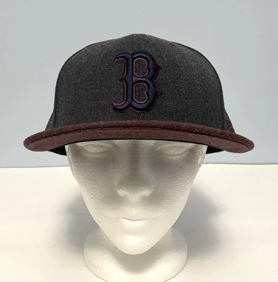 Boston Red Sox New Era 59FIFTY Fitted Hat Size 7 5/8 Baseball Wool Blend MLB Cap - Image 1 of 4