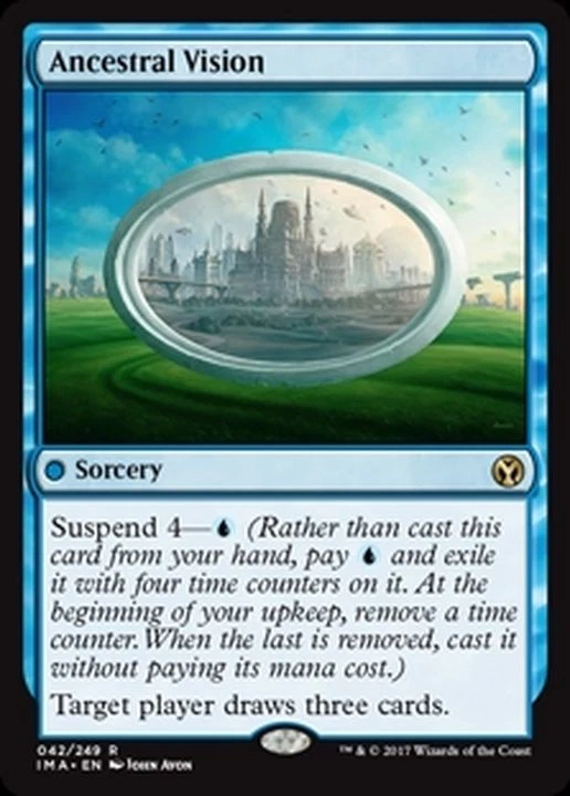 MTG Ancestral Vision English [IMA] - Image 1 of 1