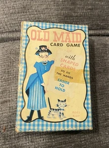 Vintage Built Rite Old Maid Complete Card Game with Shaped Cards #440X - Picture 1 of 4