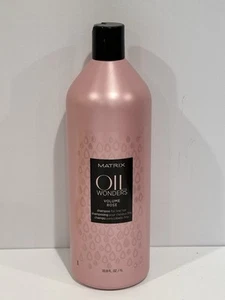 Matrix Oil Wonders Volume Rose Shampoo for Fine Hair 33.8 oz/ 1 Liter New - Picture 1 of 3