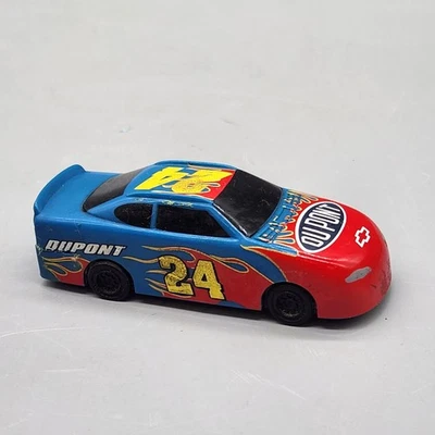 Vintage Legends of Racing #24 DuPont NASCAR Car Butane Lighter 2001 Blue Red - Image 1 of 4
