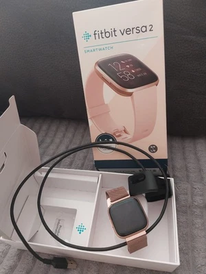 Fitbit Versa 2 Smartwatch - Roségold - Bild 1 von 3