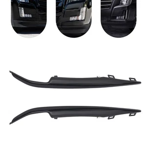 Juego de molduras de parachoques delantero izquierdo+derecho negro para Cadillac Escalade 2015-2020 se adapta a ESV - Imagen 1 de 24