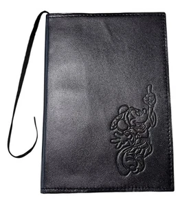 Disney Mickey Mouse Fantasia Black Journal Notebook Vintage - Picture 1 of 18