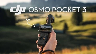 DJI Osmo Pocket 3 - Handheld 4K Vlogging Gimbal Stabilizer Rotatable Touchscreen - Image 1 of 4