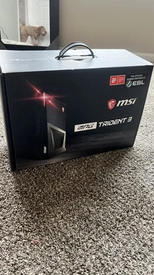 MSI H310 Trident 3 MS-B920 i7-8700U 3.2GHz  8GB RAM 1TB W/ AC ADAPTER - Image 1 of 4