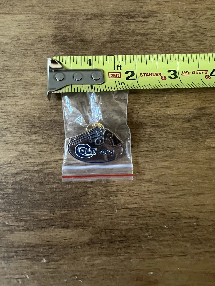Colt Collectors  Hat Pin Lapel Pin Shot Show 2024 - Image 1 of 1