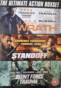 Ultimate Action Boxset 3XDVD I Am Wrath/Standoff/Blunt Force Trauma New sealed - Picture 1 of 2