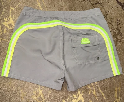 Gray Sundek 32 Rainbow Beach Swim Shorts Trunks Bathing Suit Size 32 S M - Image 1 of 4