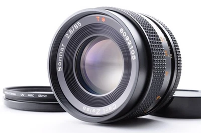 Contax Carl Zeiss Sonnar T* 85mm f/2.8 AEG Exc+5 C/Y Mount Y3239 - Image 1 of 4