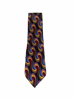 Corbata para hombre 100 % seda colección cóctel temática vibrante Foto 1 de 2