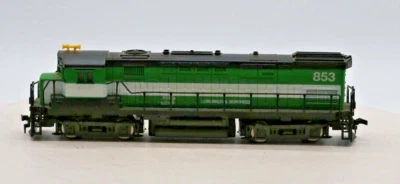 HO Scale RR AHM Roco Burlington Northern Road # 853 - Image 1 of 4