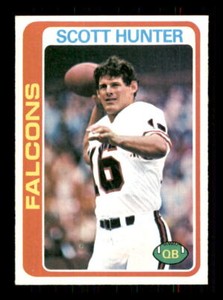 1978 Football Topps Scott Hunter Atlanta Falcons #36 2