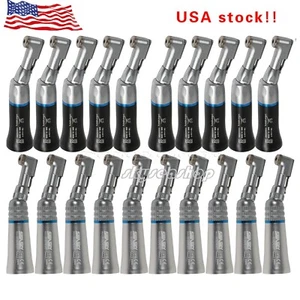 1-10 Dental Low Slow Speed Handpiece Contra angle 2.35mm Burs Fit NSK PINK Latch - Picture 1 of 3