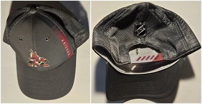 Arizona/Phoenix Coyotes Defunct Fanatics Adjustable OSFM Trucker Hat Gray MINT - Image 1 of 4