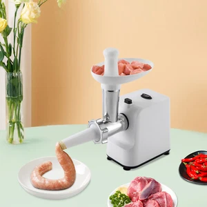 Electric Meat Grinder Mincer Meat Grinding Sausage Maker 1000W Stainless Steel - Picture 1 of 18