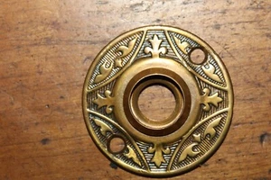 Antike verzierte Bronzeguss Rosette für Sargent H-26100 & H-26101 EE-111 DS - Bild 1 von 5